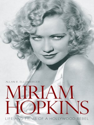 cover image of Miriam Hopkins